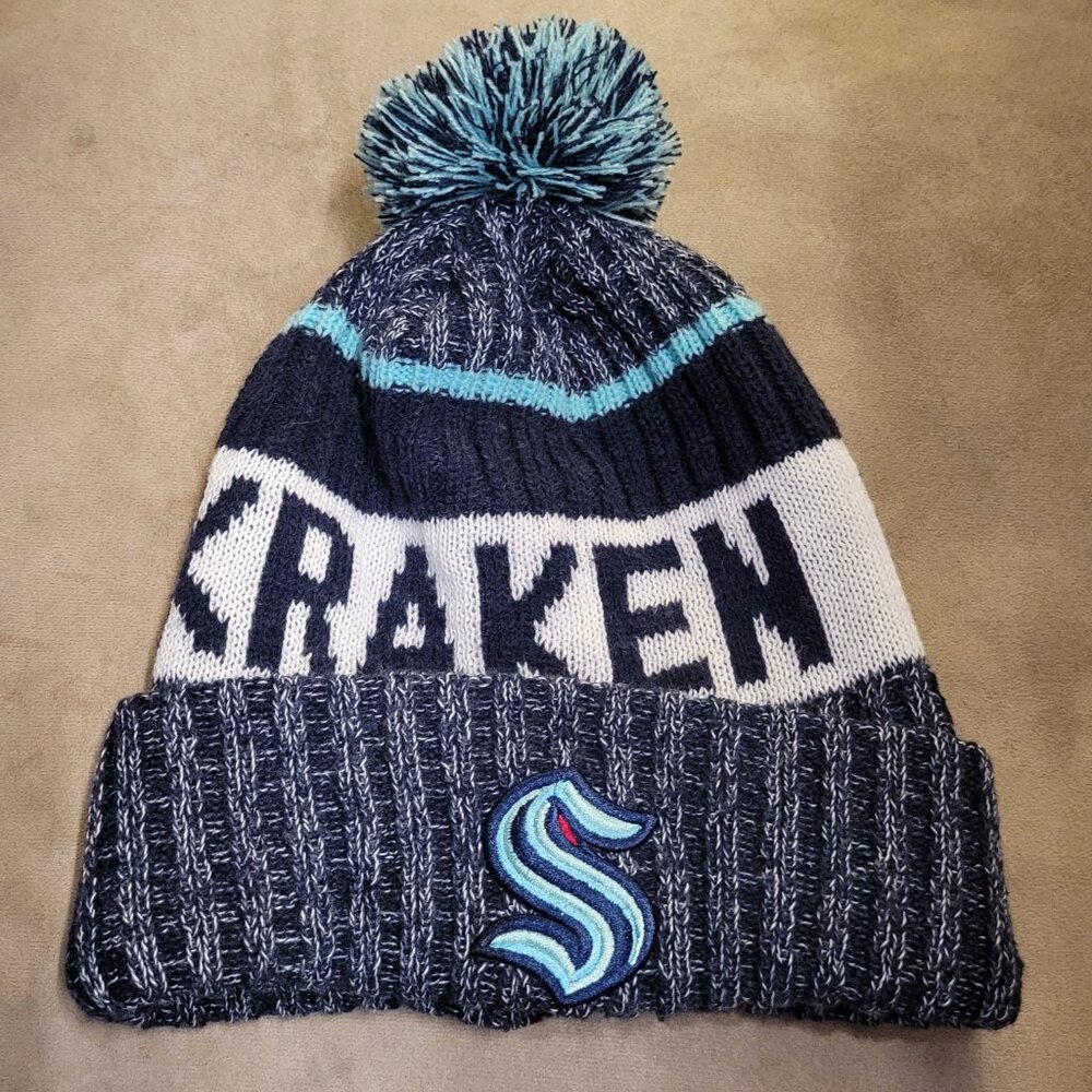 Seattle Kraken Hockey Winter Hat NHL